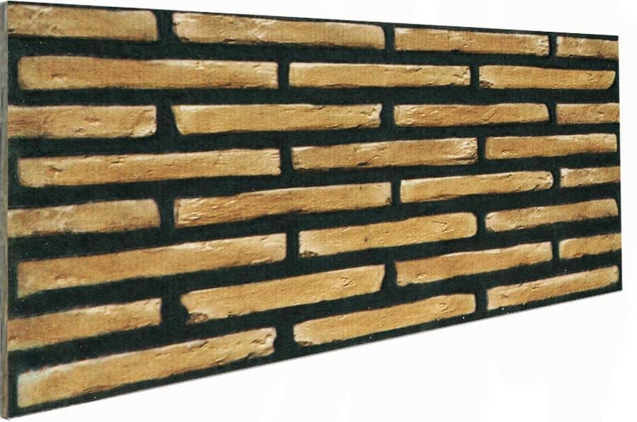 Siyah Gold İnce Tuğla Görünümlü Strafor Duvar Paneli Potre Home